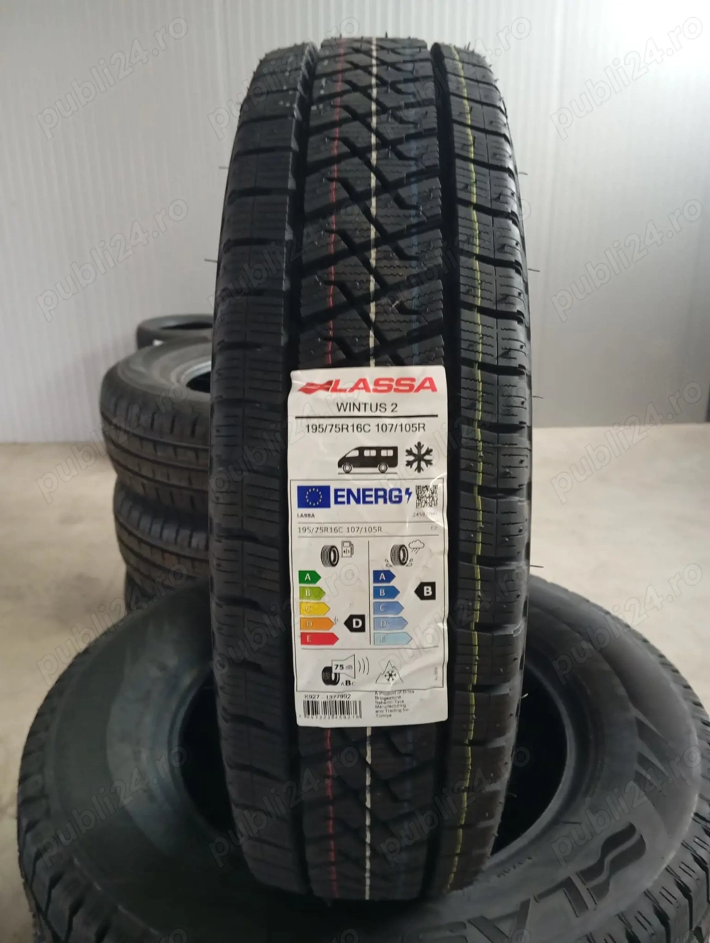 Anvelope noi 195/75R16C iarna GT Radial, Lassa - DOT 2025