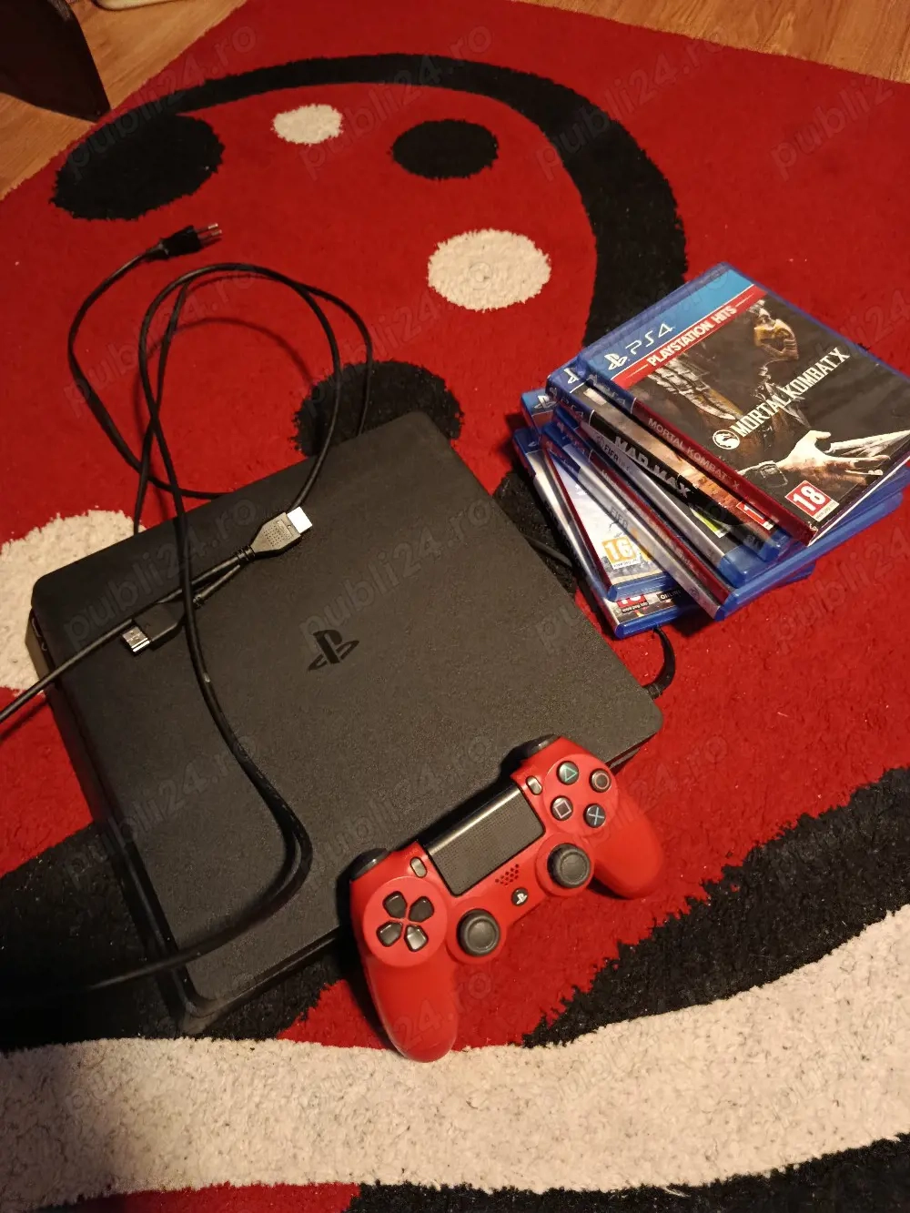 ps4 slim 1tb + kit gaming nou nout + 1 controller nou nout