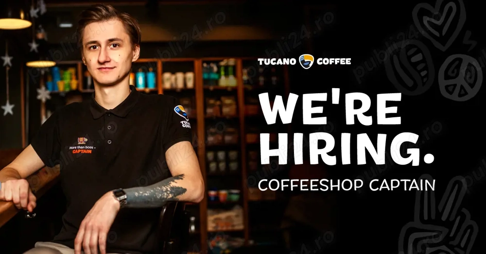 Tucano Coffeeshop Capitan in Bragadiru, complex Cristalului