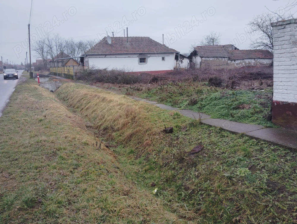 Teren intravilan primul sat din Ungaria 3 km de la cheresig 25 km de Oradea drum asfaltat 2 front st