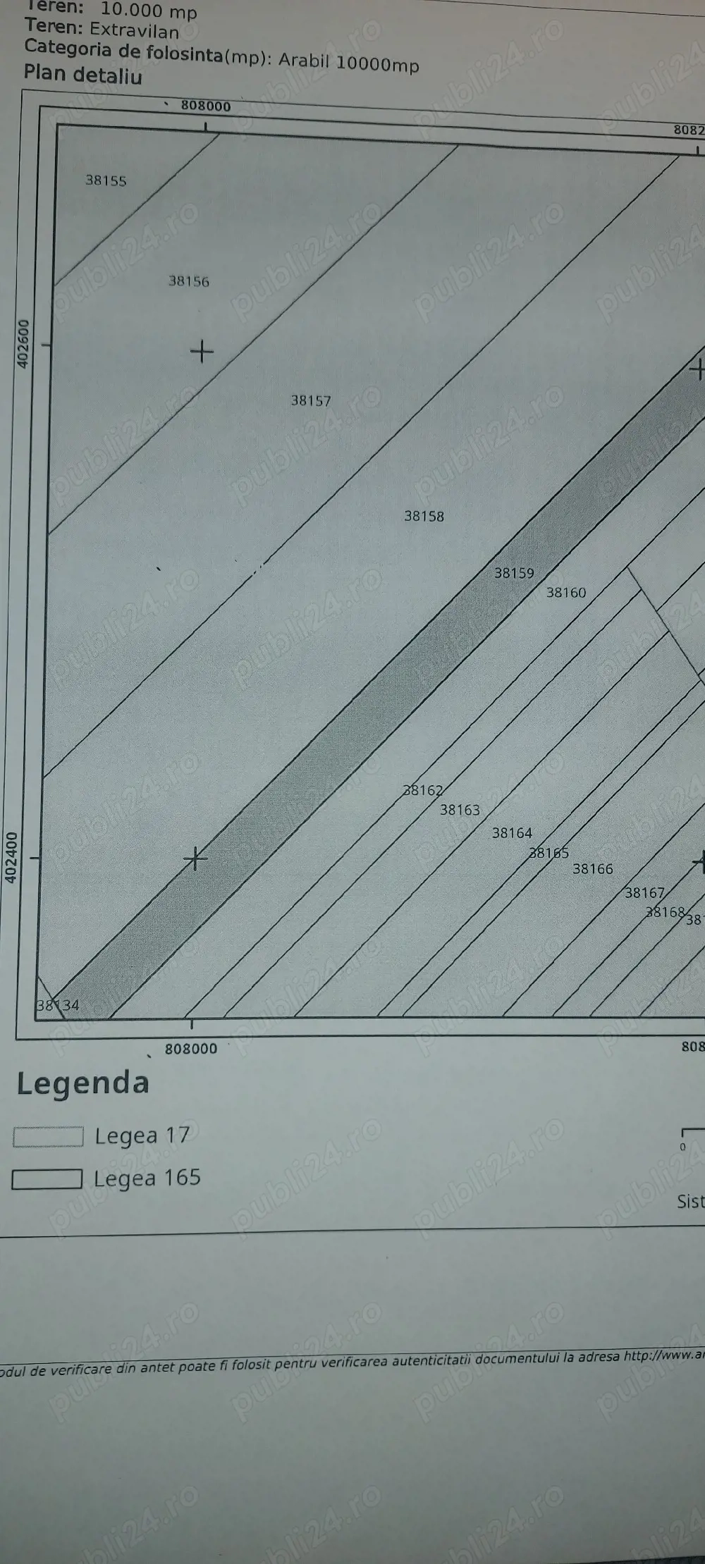 Vand teren extravilan 1ha, Valea Nucarilor,Tulcea 