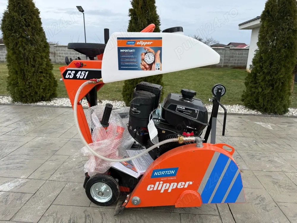 Masina de taiat beton si asfalt CS451 PRO CH440. 