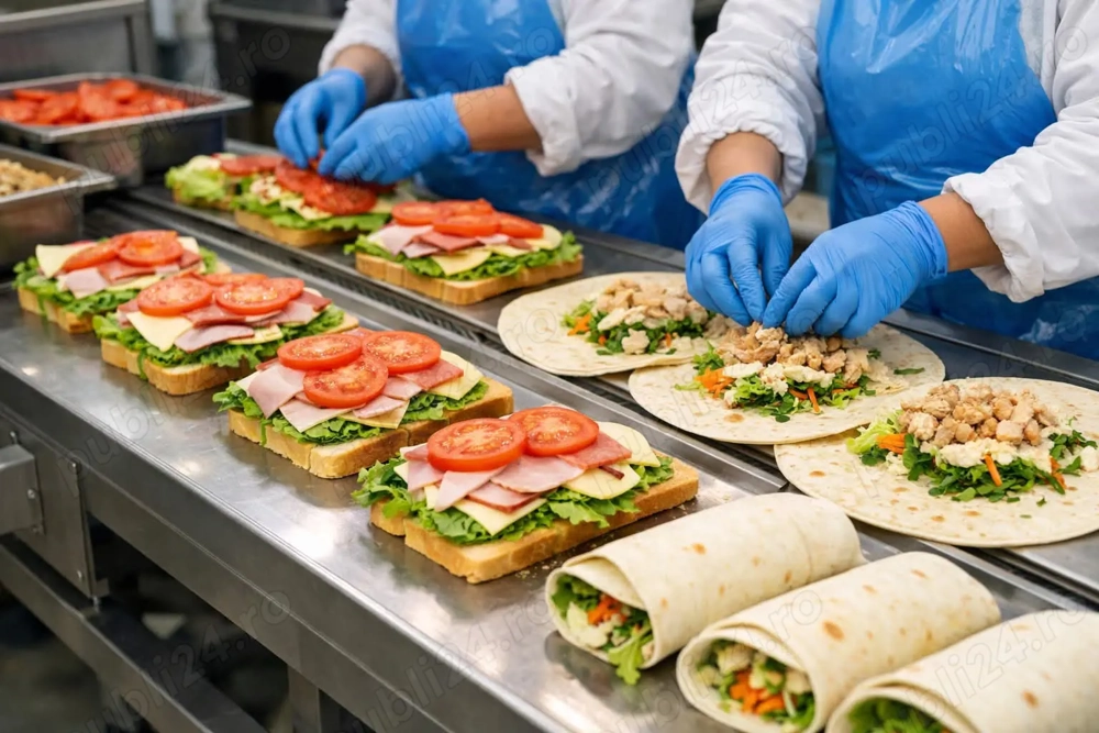 Angajăm la  etichetat mîncare la banda 