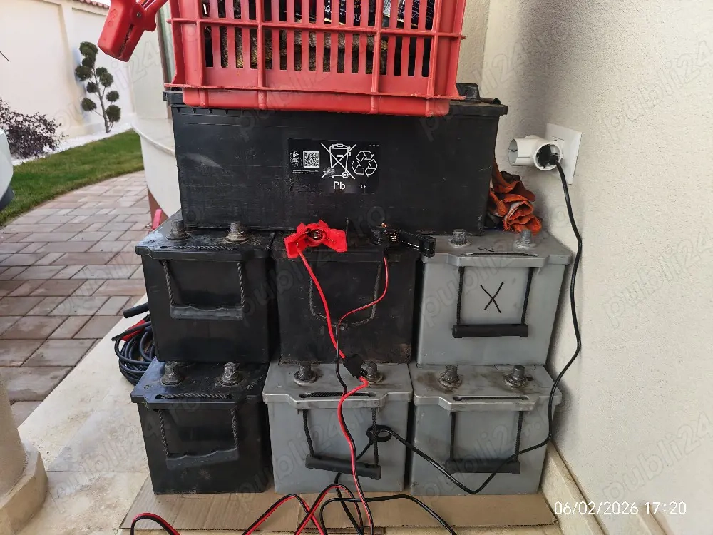 baterie acumulator ah 12v camion bosch varta europart banner second