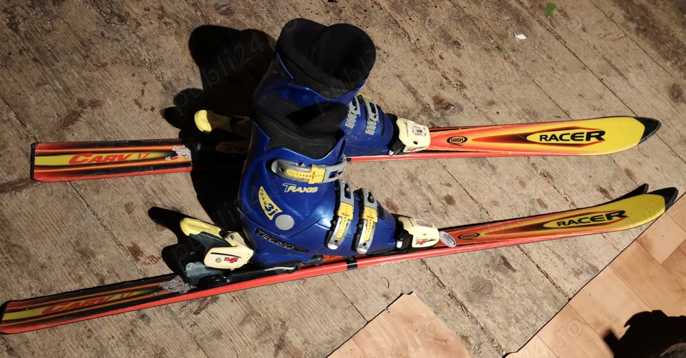 Clăpari și skiuri set