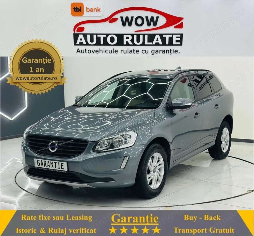 VOLVO Xc-60 2017 2.0D E6 Garantie 12 Luni Rate Avans 0 Doar Cu Buletinul