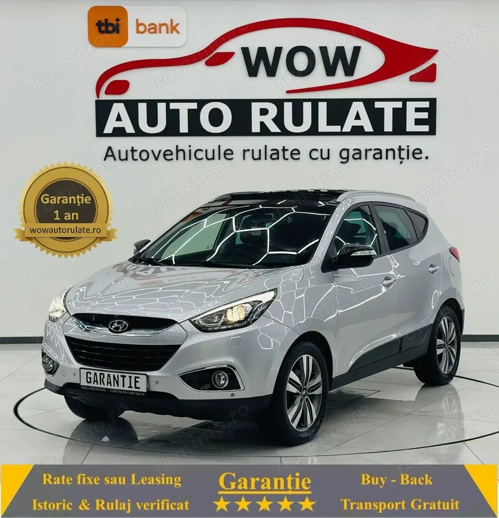 HYUNDAI IX35 2014 1.7D E5 Garantie 12 Luni Rate Avans 0 Doar Cu Buletinul