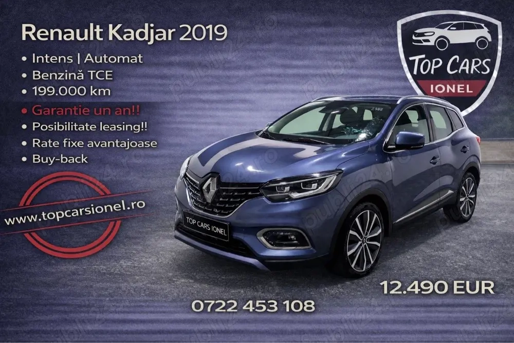Renault Kadjar Intens 2019 Automat