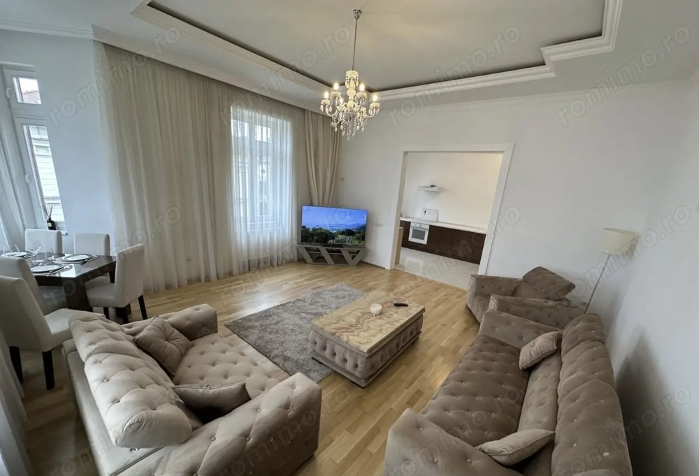 Apartament LUX 3 Camere Centrală Proprie Zona Splaiul Nistrului 