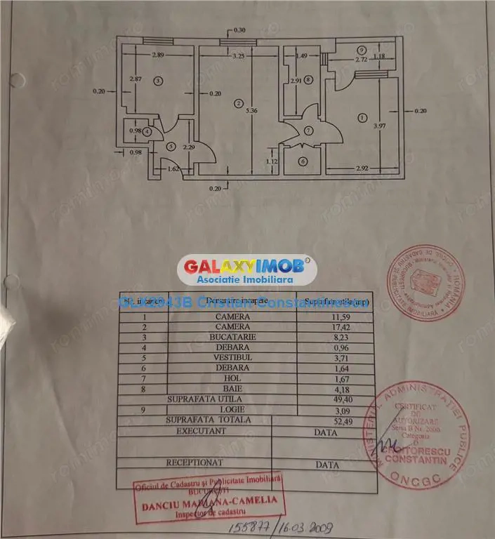 Apartament 2 camere,52 Mp ParkLake Mall ,Parcul IOR, Metrou Dristor