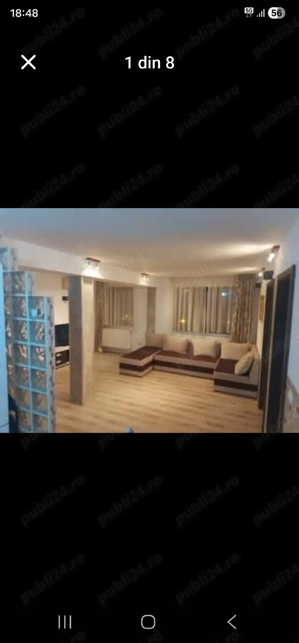 Apartament semi-mobilat cu mansardă 