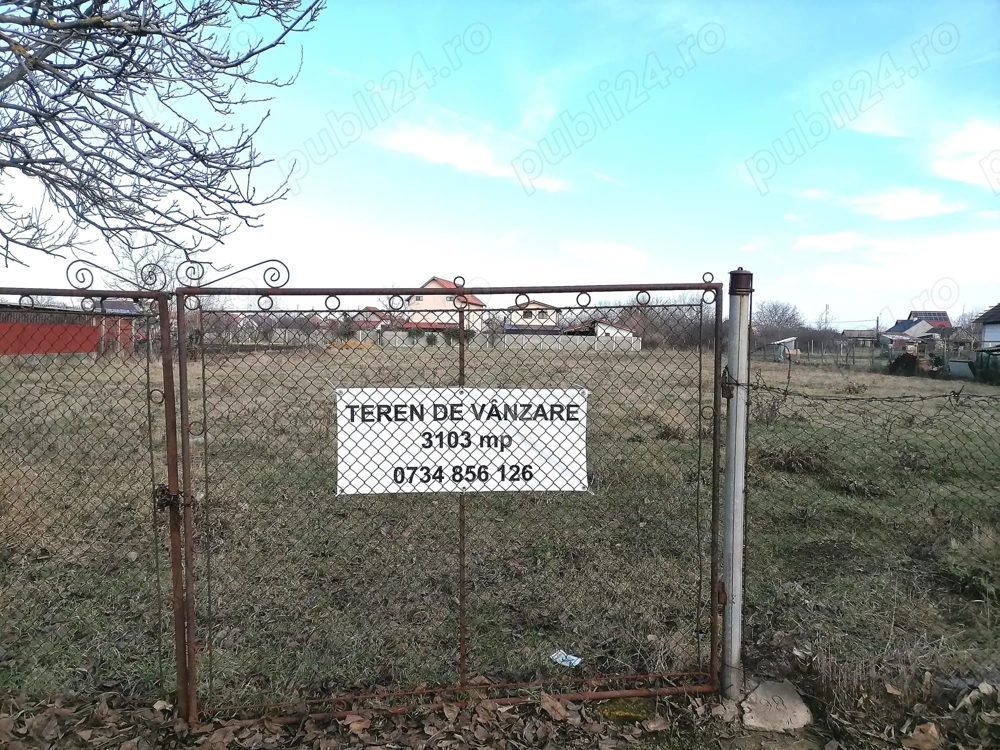 Teren intravilan de vanzare