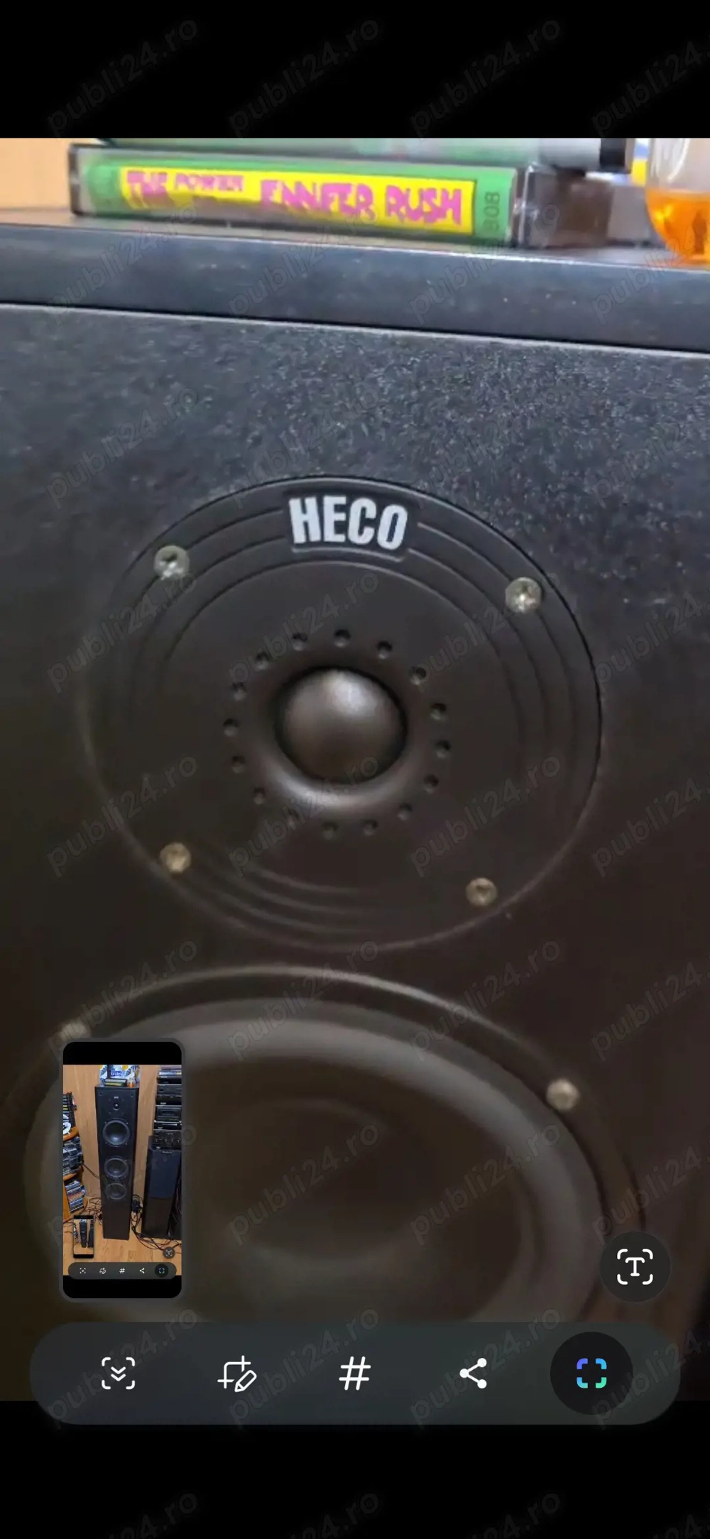 Boxe Heco  si Wharfedale 