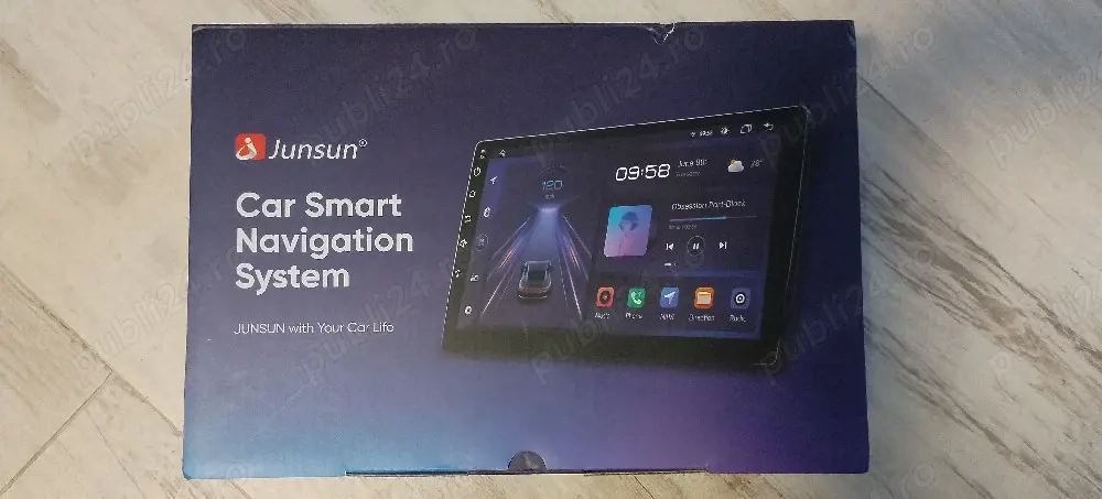 Navigație auto Junsun touchscreen | GPS | Bluetooth | USB | 
