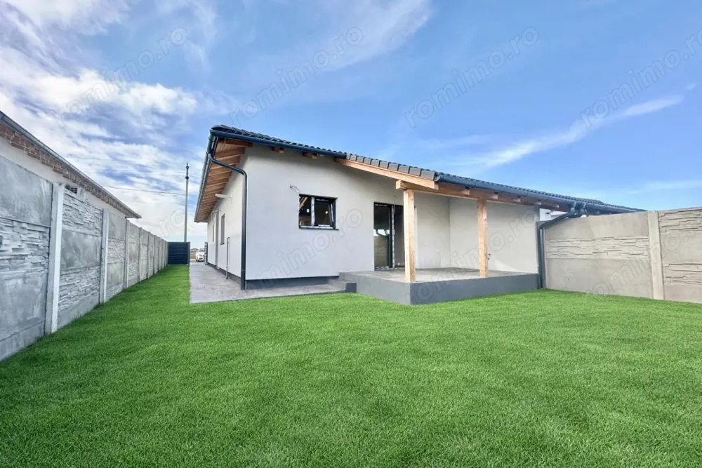 Duplex modern cu 3 camere pe parter - Teren 333 mp - Mosnita Noua