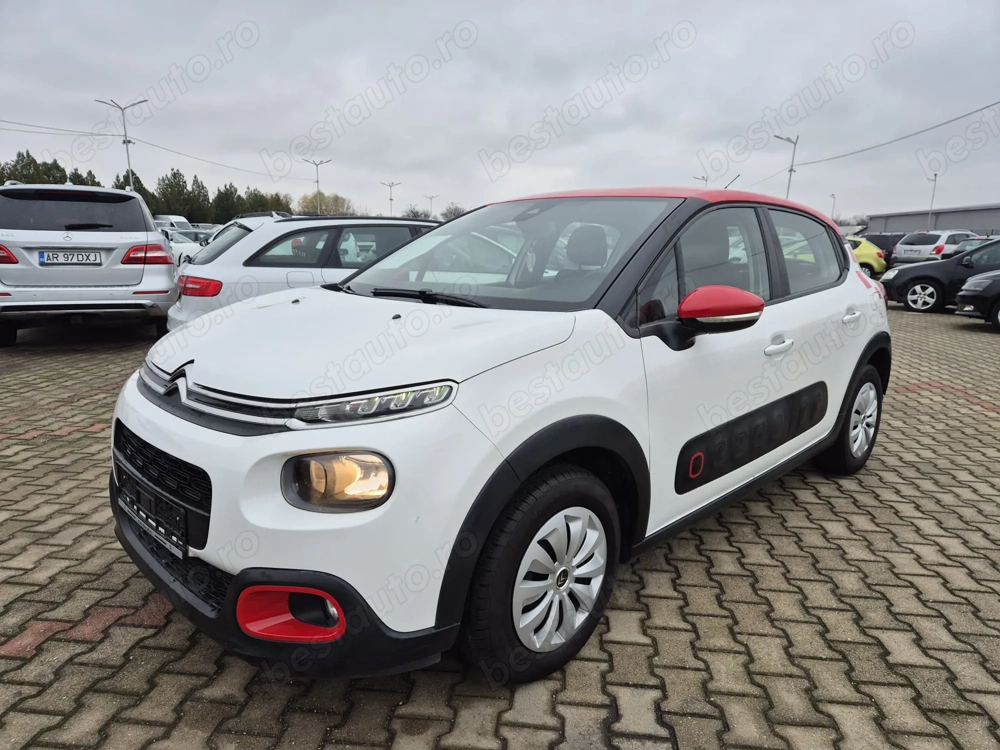 Citroen C3,1.2 benzină, an 2020,euro 6
