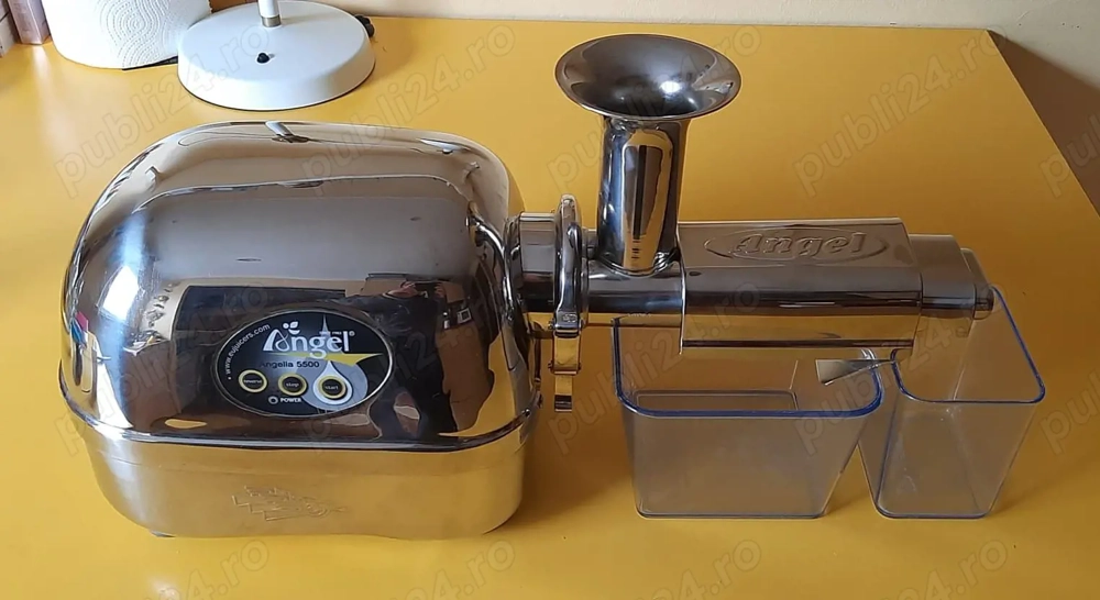 Storcator orizontal Angel 5500 inox, presare la rece