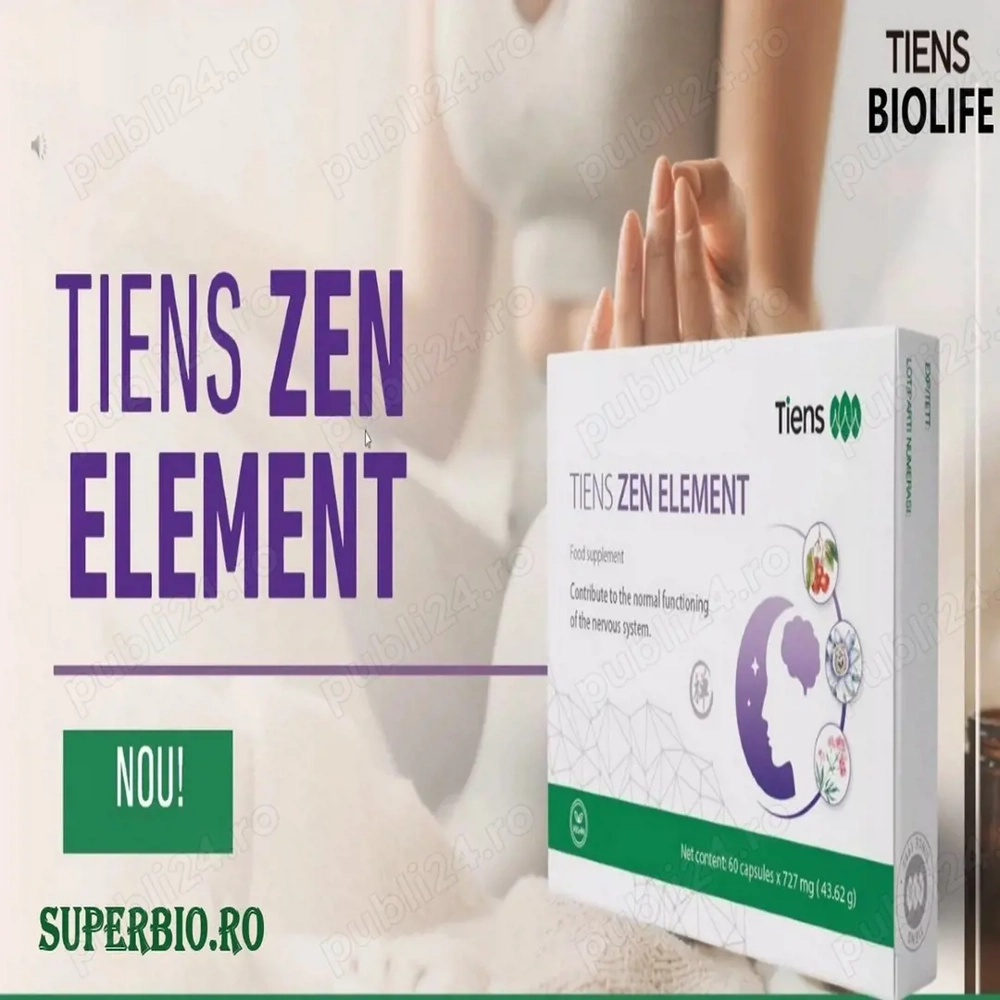 TIENS Zen Element   Anti-stres & somn mai bun
