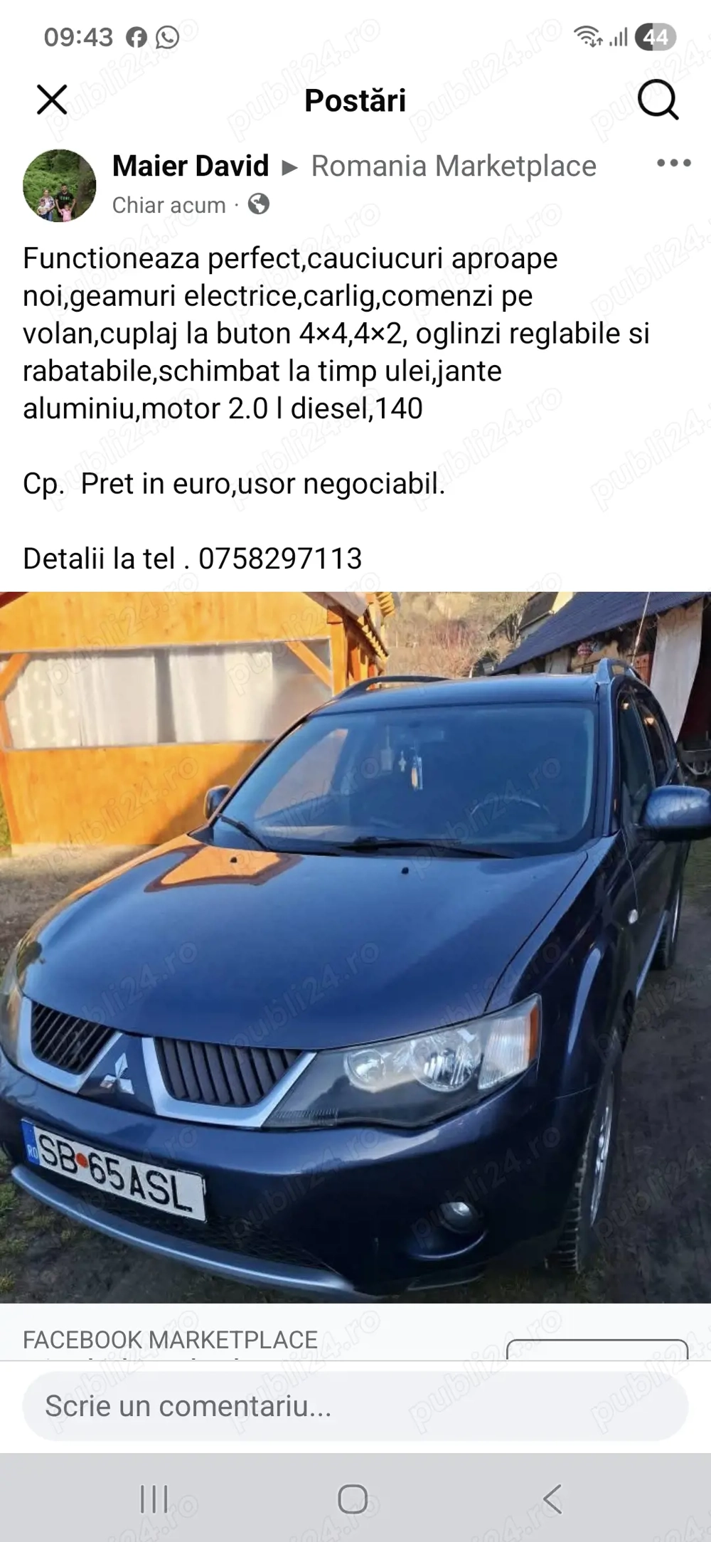 Mitsubishi Outlender ! 