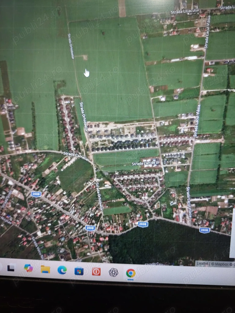  Teren  Balotesti ,str Orhideelor 