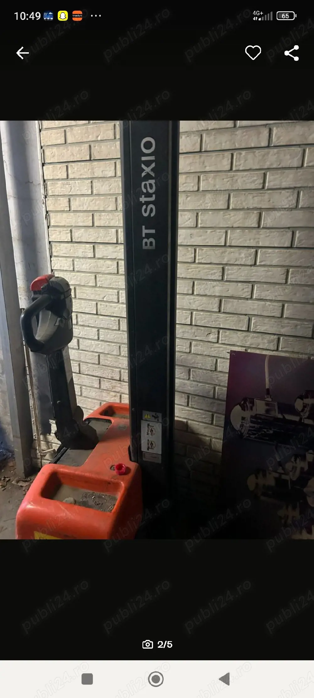 Liza electrica BT HWE 100