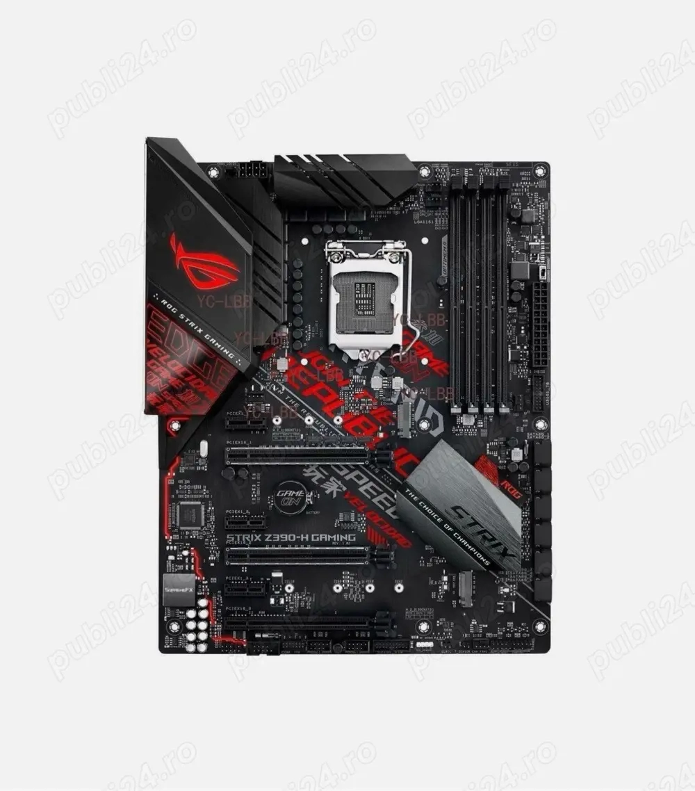 Placa de baza Asus Rog Strix Z390-H NOU Gaming LGA1151 ATX