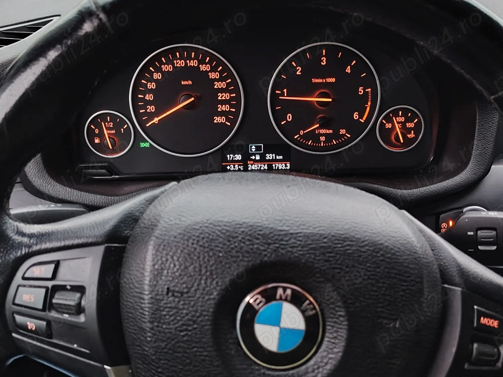 BMW X3 xDrive   2013   2.0 Diesel   Euro 5, CUTIE MANUALĂ 
