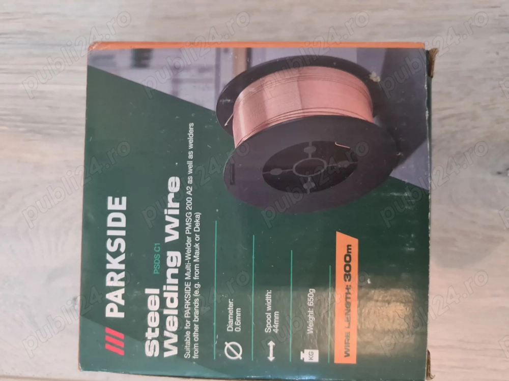  Sârmă Sudură Parkside (Inox, Aluminiu, Oțel)   Role Noi, Diverse Dimensiuni