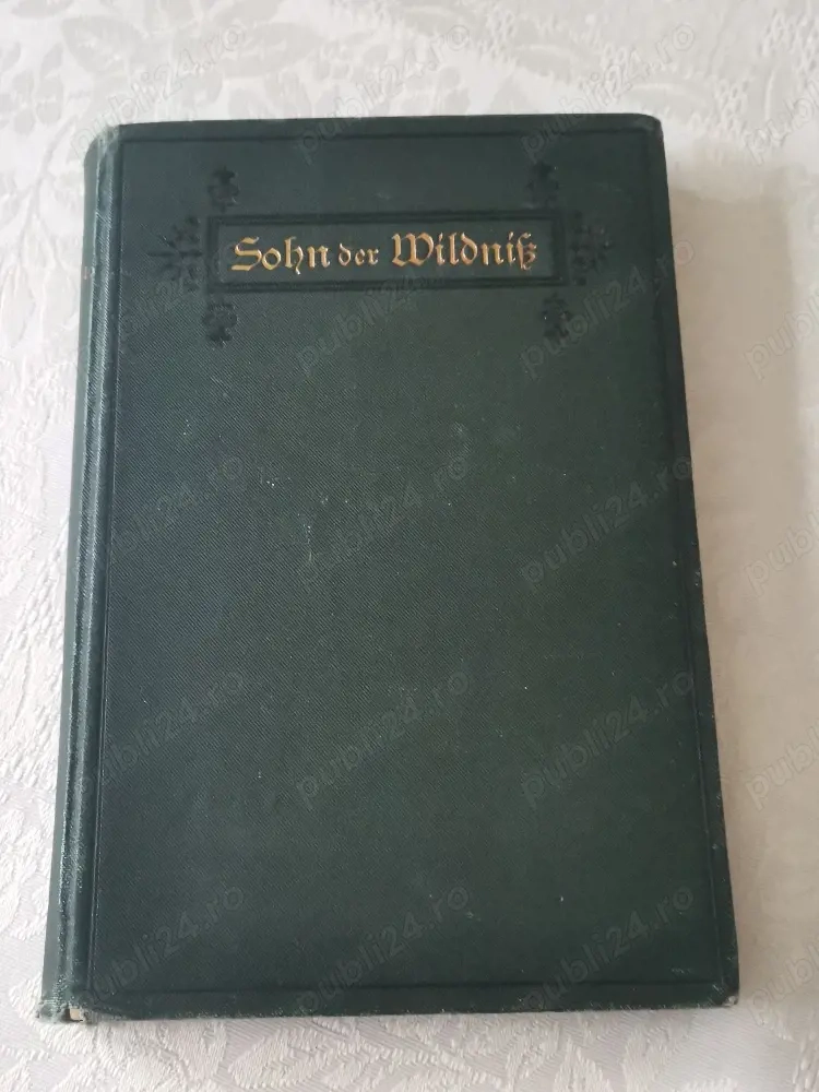 Carte veche germană 