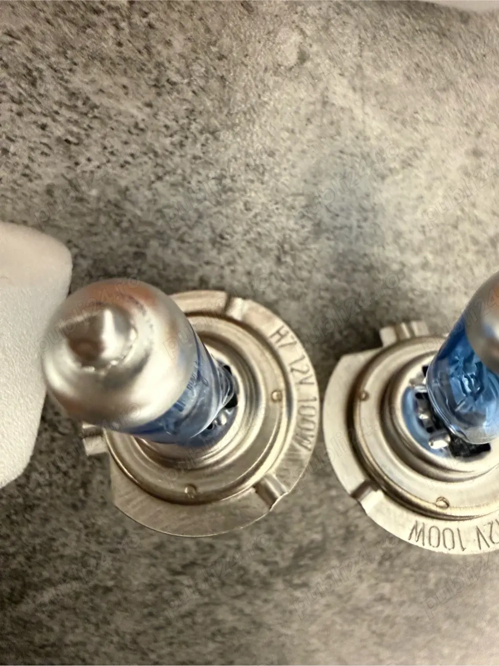 Becuri auto H7 albe 100W