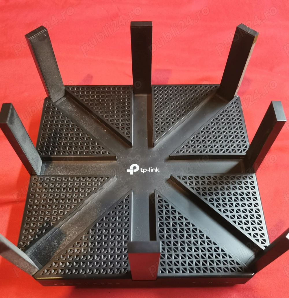 Router wireless TP-Link Archer C5400, mu-mimo tri-band gigabit usb