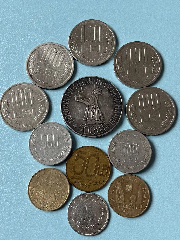 Monede Romanesti Diferite Perioade