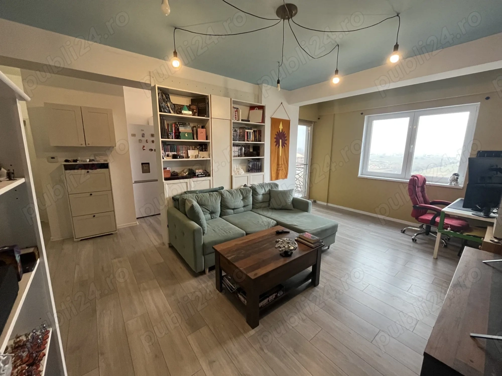 Apartament cu 2 camere direct de la proprietar, 55 mp2+7.5 balcon, Strada Neptun nrr. 88, Giroc