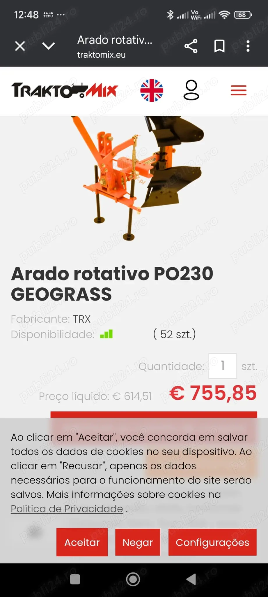 Plug reversibil manual 