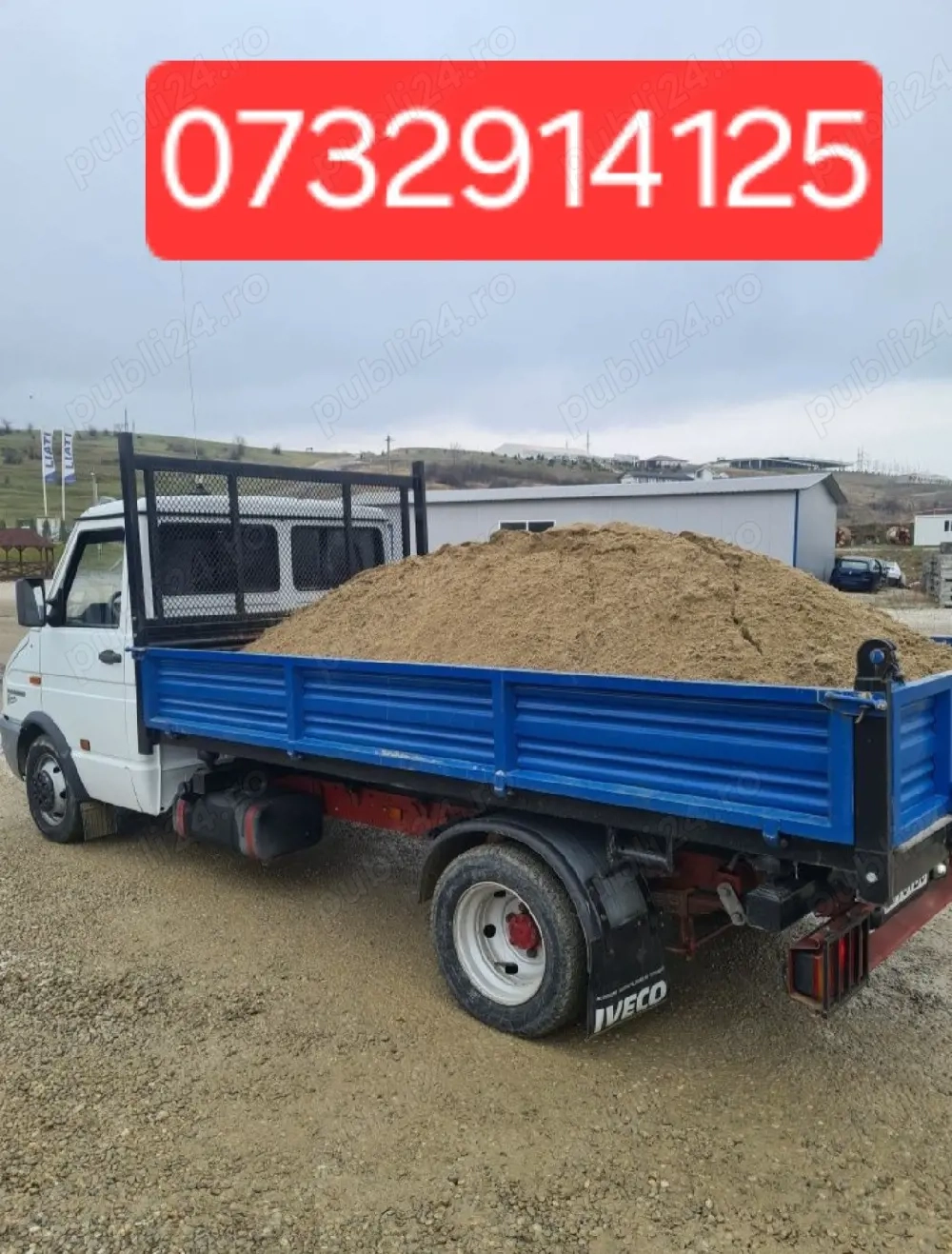 aduc la comandă nisip sort piatra 