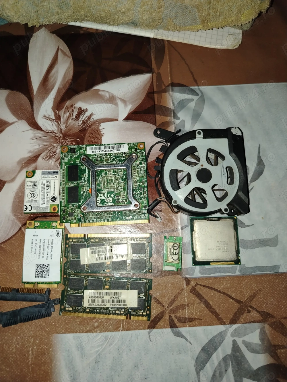 Componente acer și procesor pc 