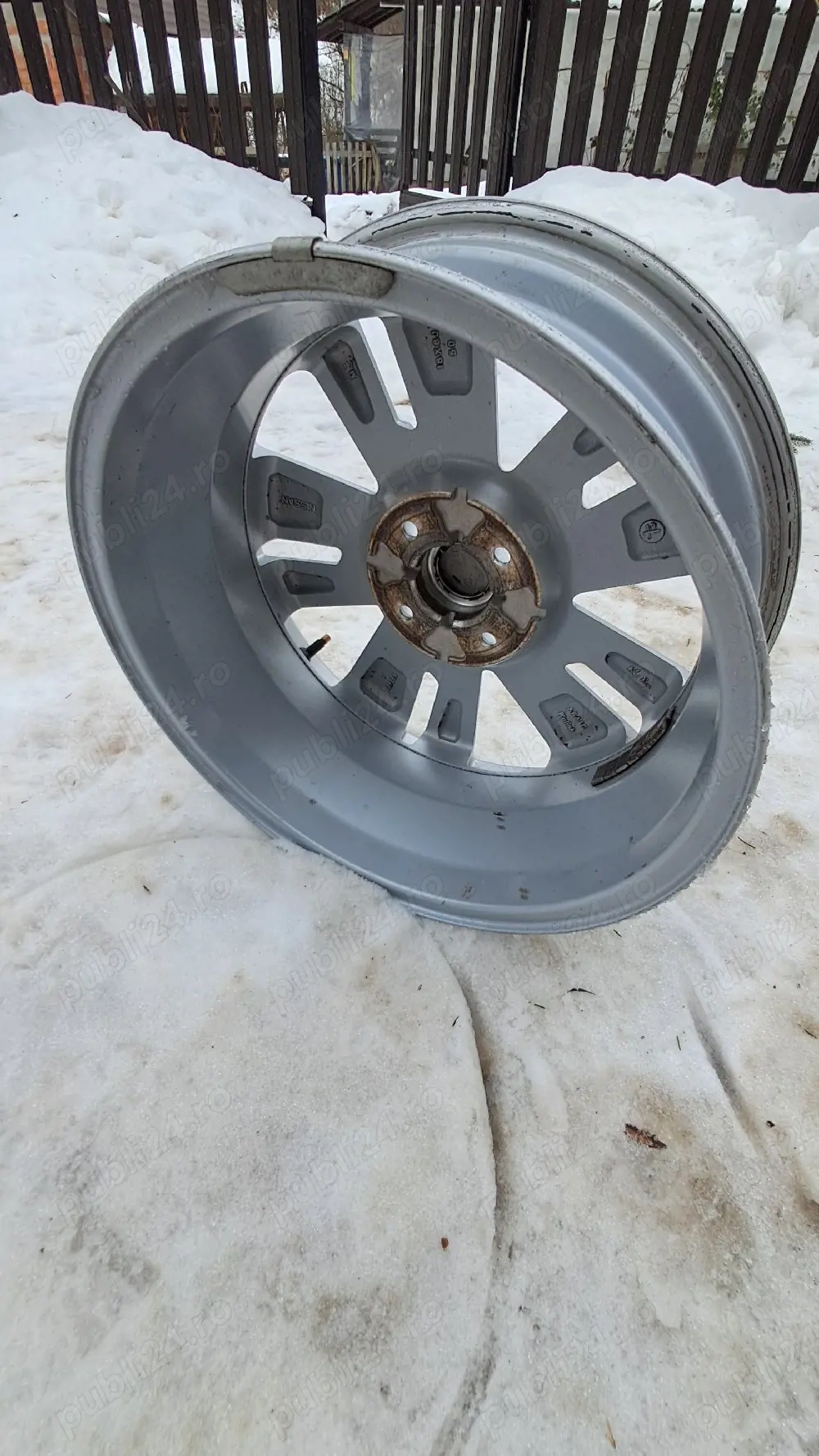 Vînd set jante pentru megan2 sau nisan