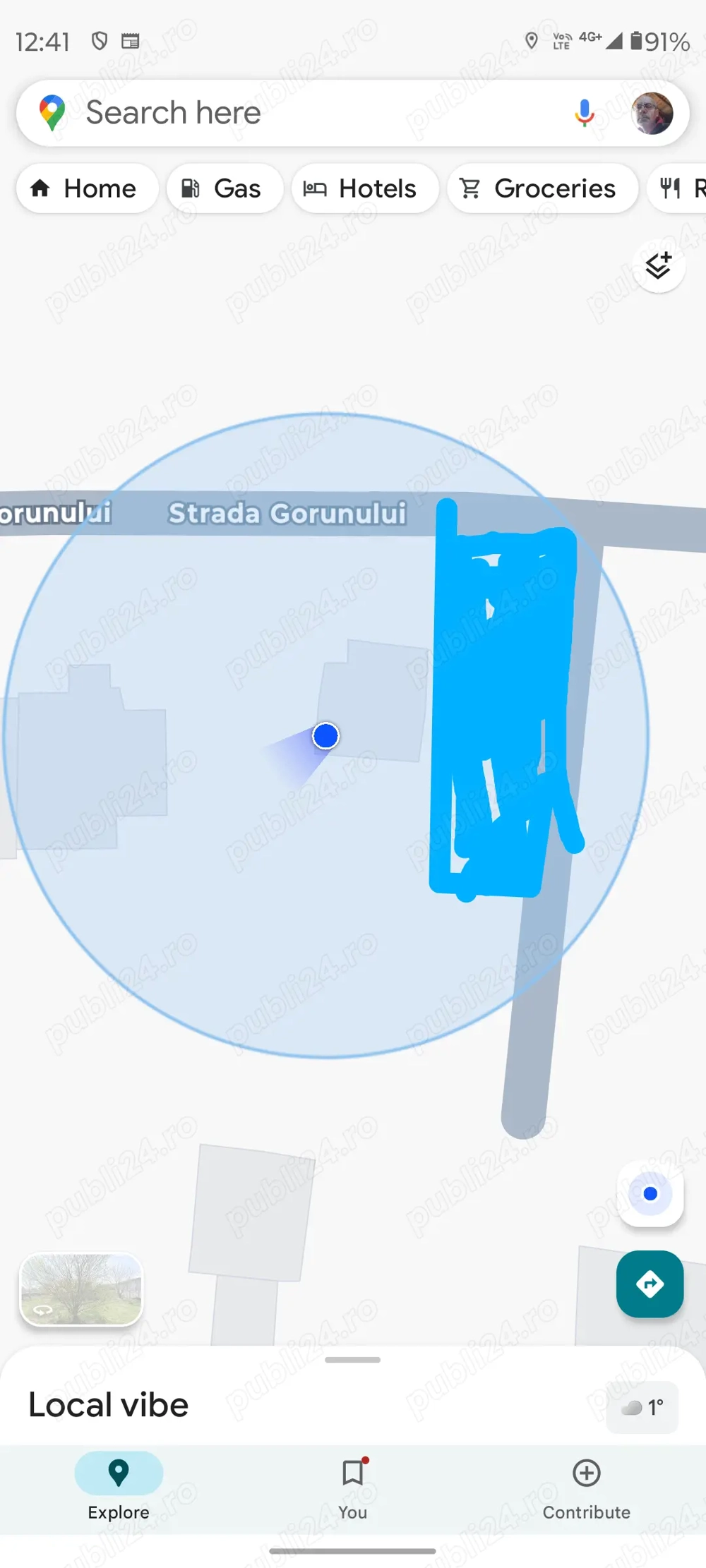 Teren  intravilan Ciorogirla 600mp d:15mp 50E mp current apa canal
