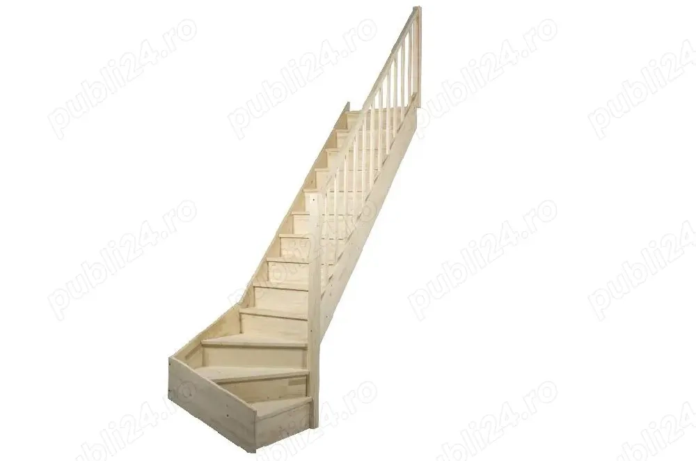 Vand scara interioara din lemn
