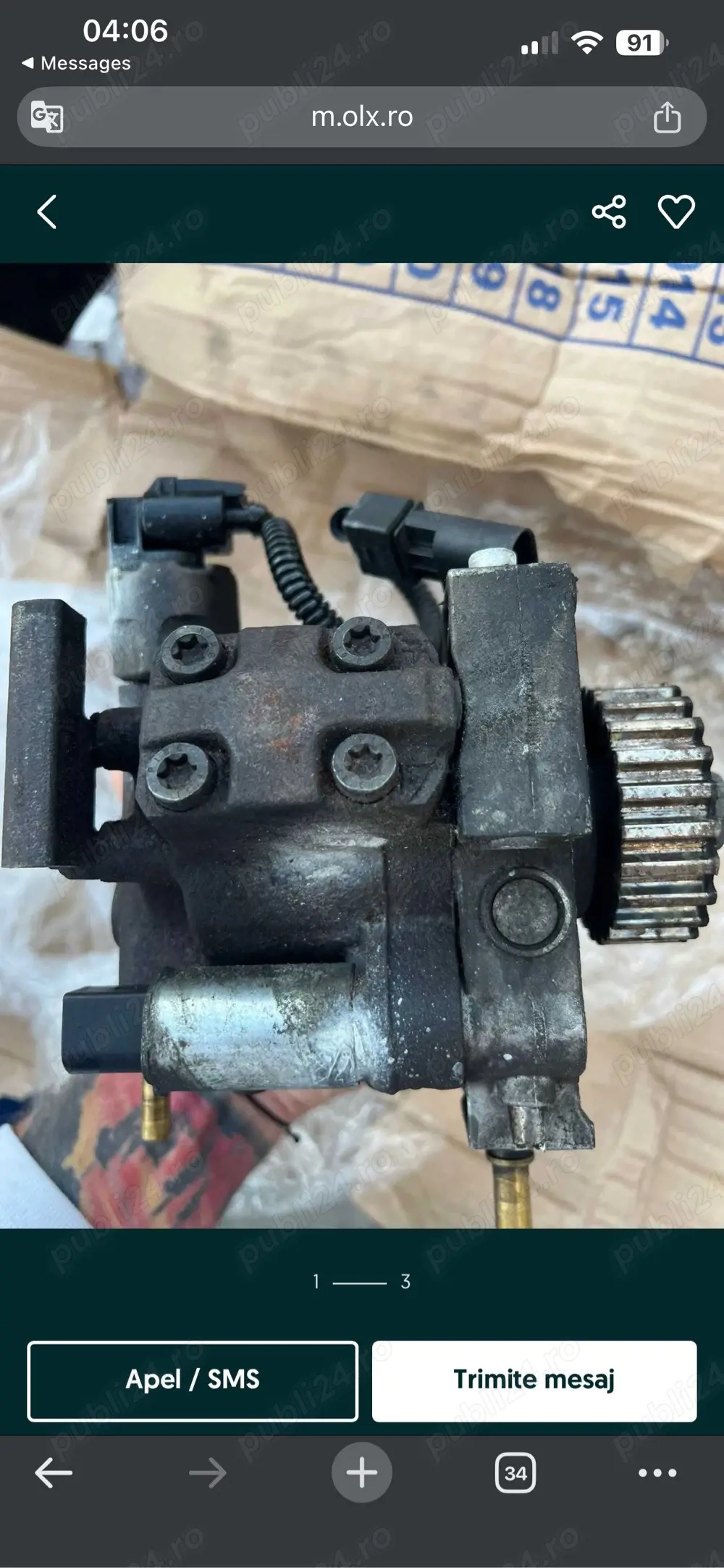 Pompa Inalte/injectie Range Rover