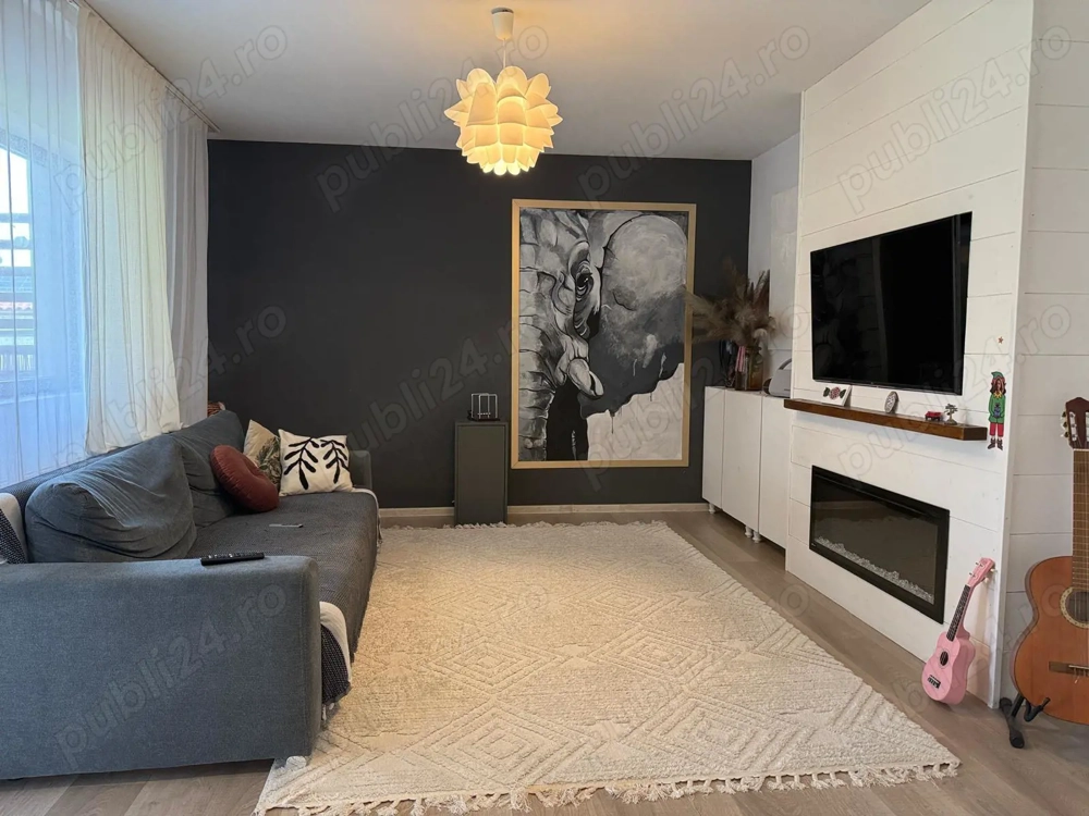 Vand duplex complet mobilat si utilat - an 2015 cartier Serena 1 pavaj