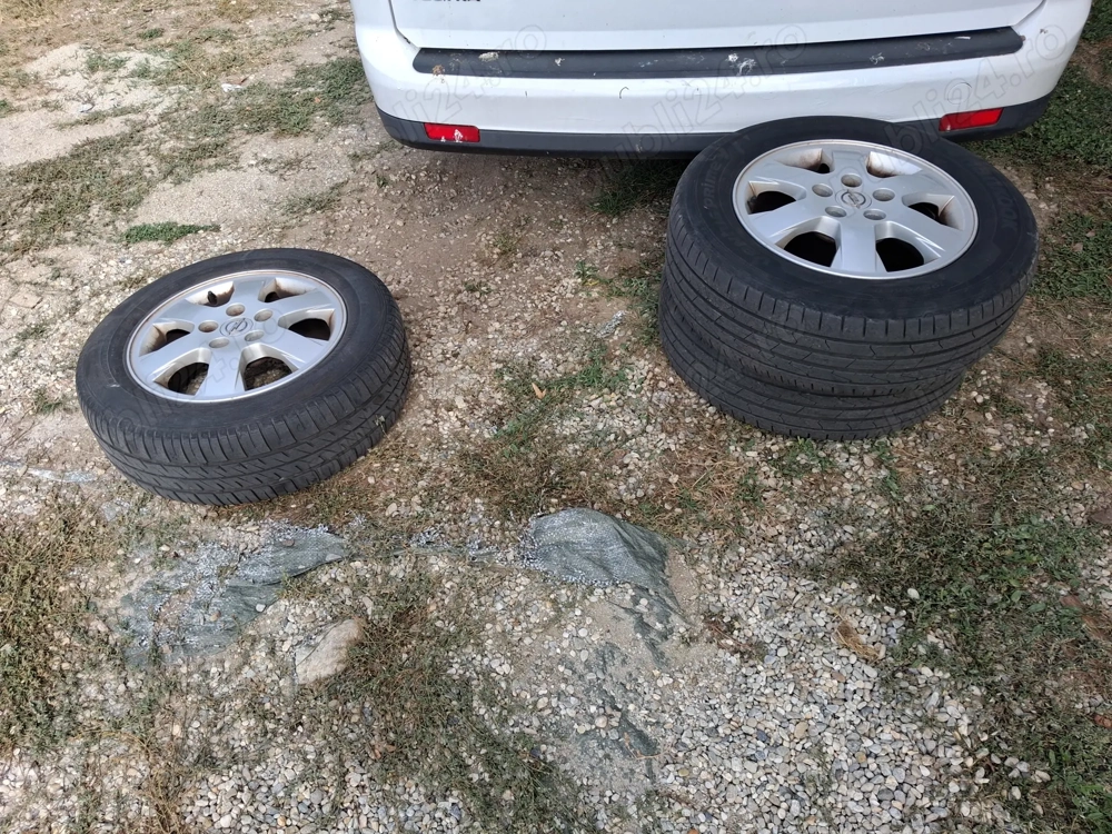 Cauciucuri 195 65 15 cu jante opel