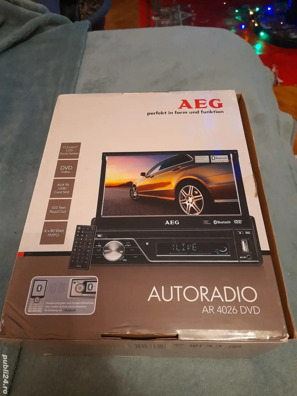 Casetofon AEG cu Display