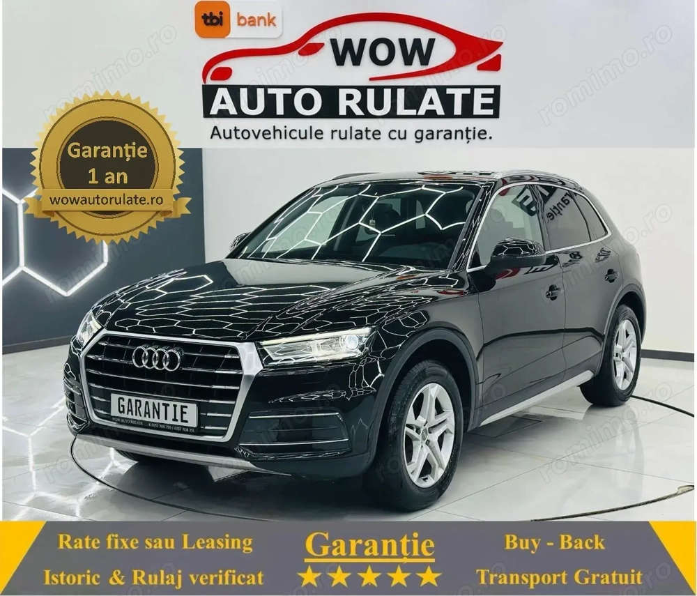 AUDI Q5 2017 2.0D E6 Garantie 12 Luni Rate Avans 0 Doar Cu Buletinul