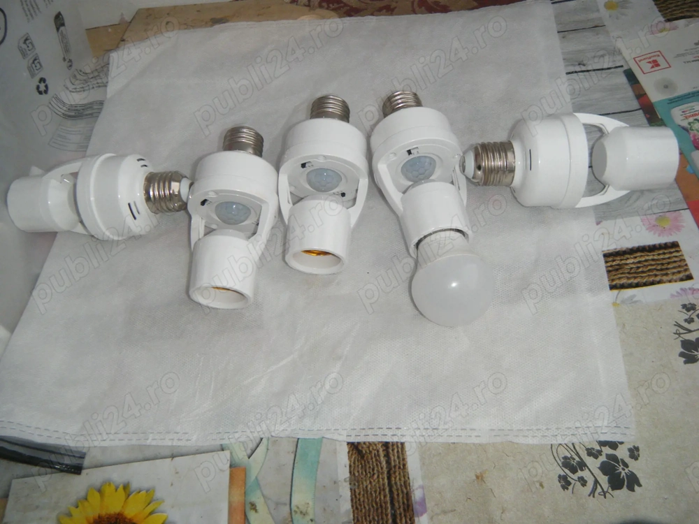 Dulie cu senzor pt orice bec 