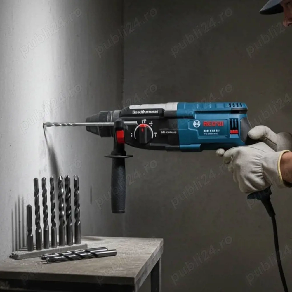 Ciocan rotopercutor Bosch,SDS-plus GBH 2-28 Profesional+trusa burghie BONUS