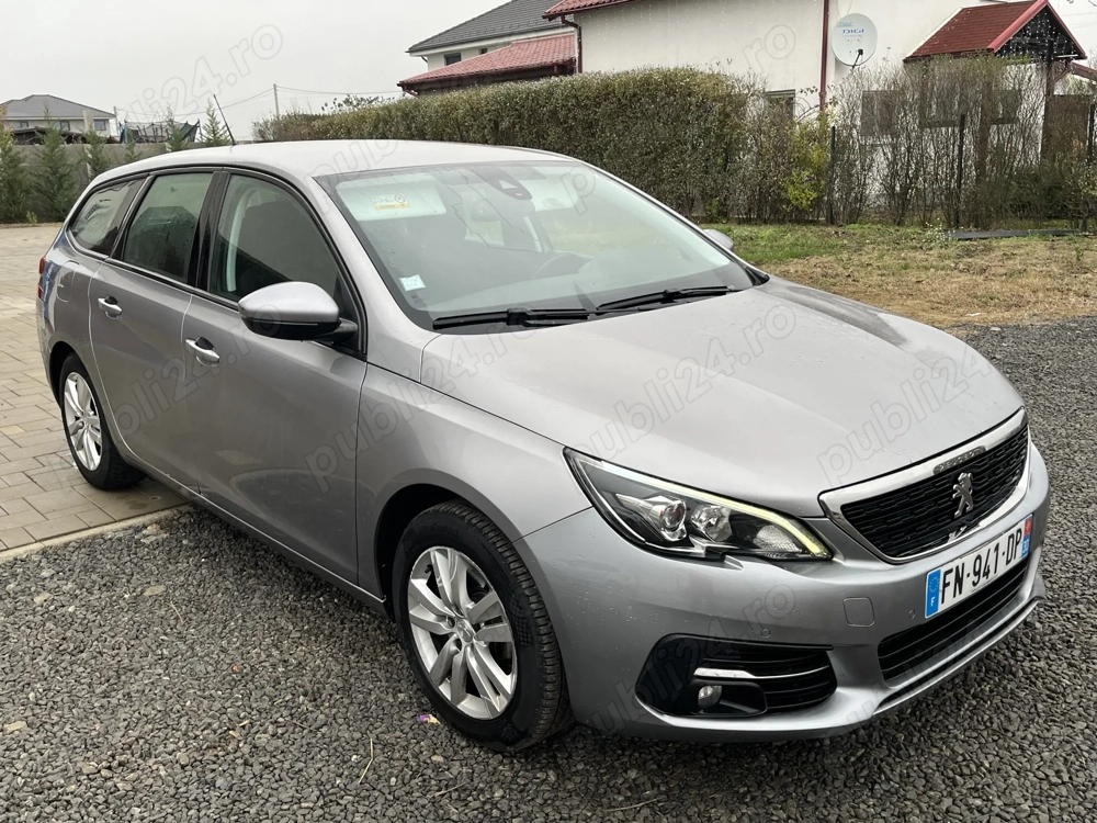 Peugeot 308 automat EAT8, diesel, 01 2020, Garantie 1AN, RAR făcut