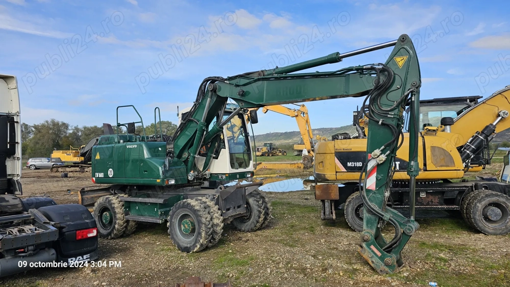 Excavator pe roți Volvo EW 160 D