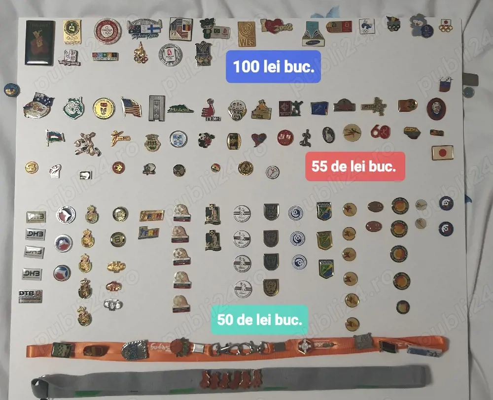 Colectie de insigne
