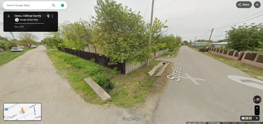 Vand Teren in Jud. Calarasi Com. Cuza Voda